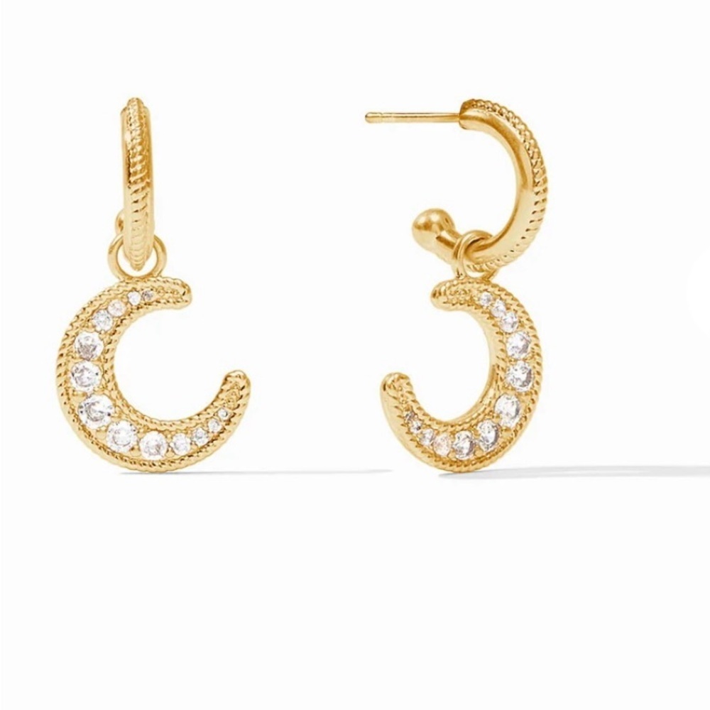 Julie Vos Luna 4 in 1 charm earrings - Picture 3 of 8
